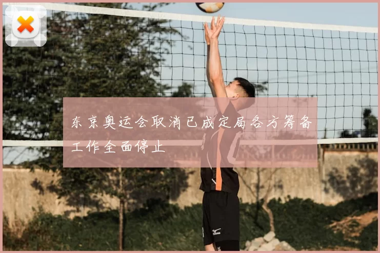 东京奥运会取消已成定局各方筹备工作全面停止